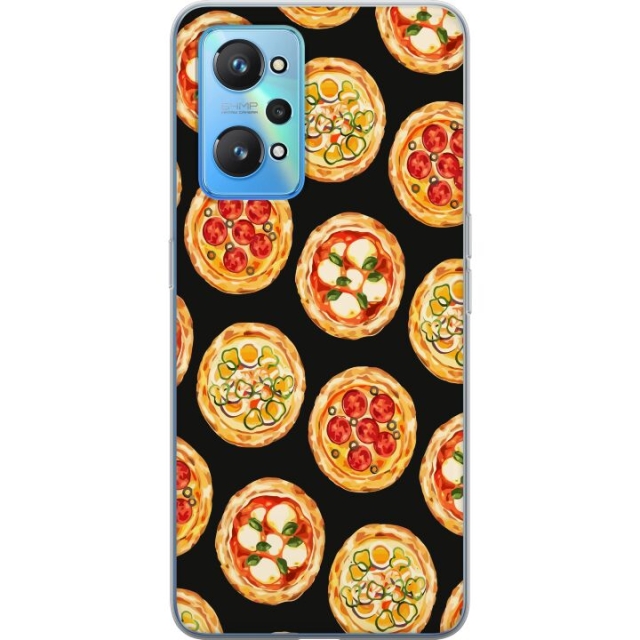 Mobildeksel til Realme GT Neo2 med Pizza motiv