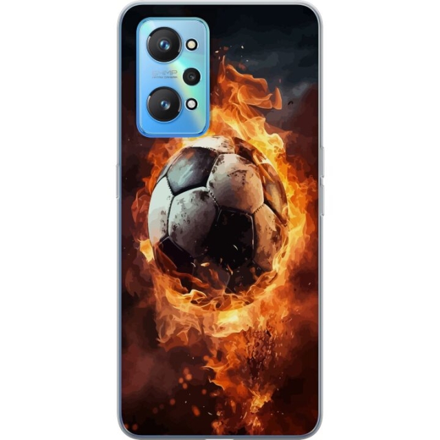 Mobildeksel til Realme GT Neo2 med Fotball motiv