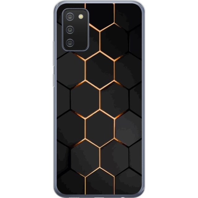 Mobildeksel til Samsung Galaxy A02s med Luksuriøst Mønster motiv