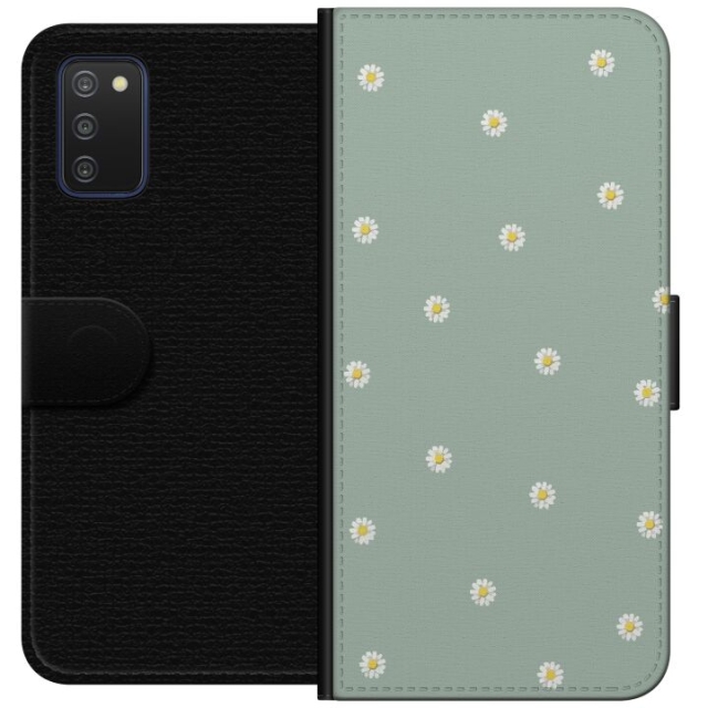 Lommeboketui til Samsung Galaxy A03s med Prestekrage motiv