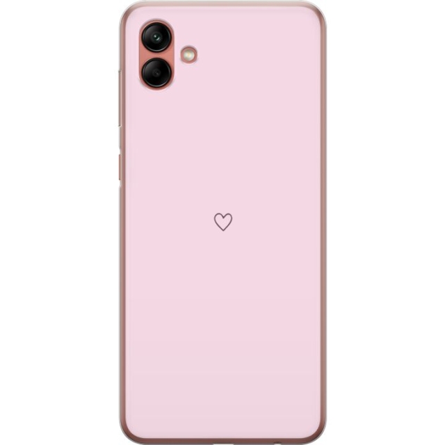 Mobildeksel til Samsung Galaxy A04 med Hjerte motiv