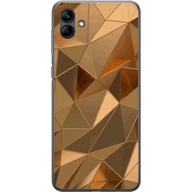 Mobildeksel til Samsung Galaxy A05 med 3D Gull motiv