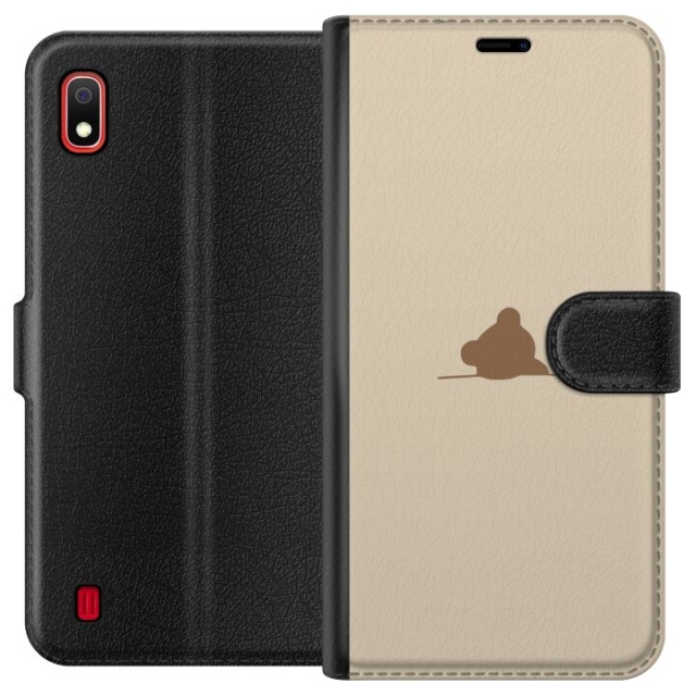 Lommeboketui til Samsung Galaxy A10 med Nalle motiv