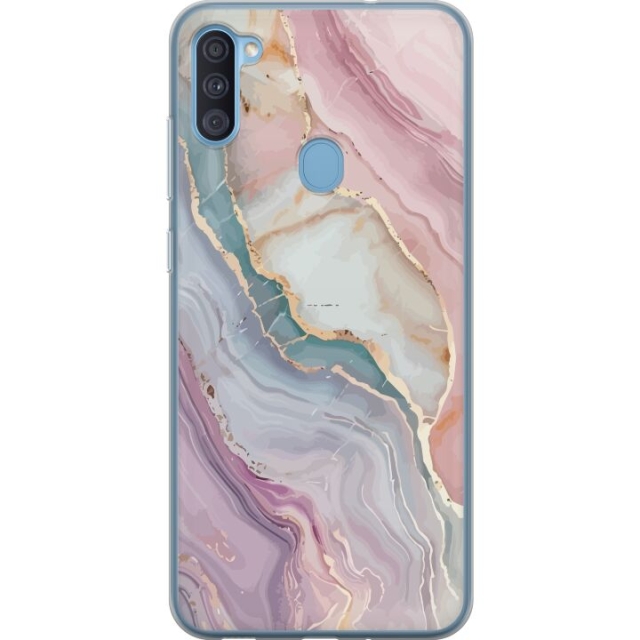 Mobildeksel til Samsung Galaxy A11 med Marmor motiv