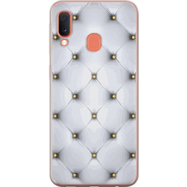 Mobildeksel til Samsung Galaxy A20e med Luksuriøst motiv