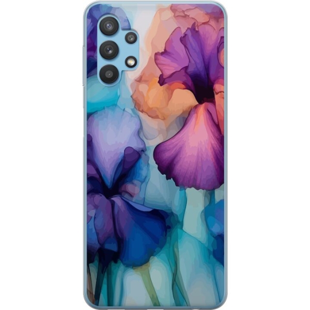 Mobildeksel til Samsung Galaxy A32 5G med Magiske blomster motiv