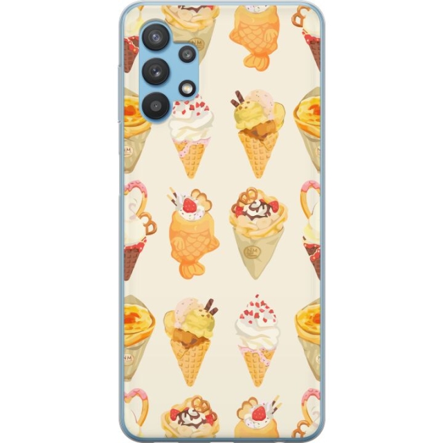 Mobildeksel til Samsung Galaxy A32 5G med Glassig motiv