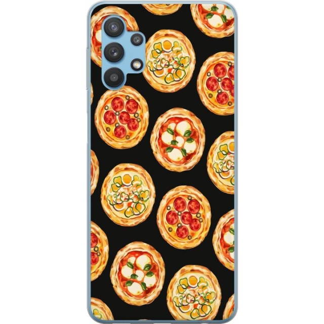 Mobildeksel til Samsung Galaxy A32 5G med Pizza motiv