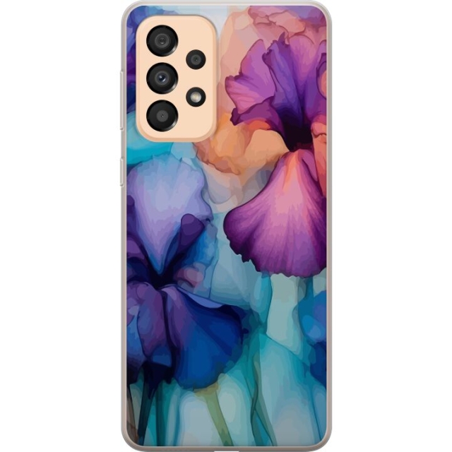 Mobildeksel til Samsung Galaxy A33 5G med Magiske blomster motiv