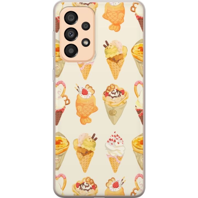 Mobildeksel til Samsung Galaxy A33 5G med Glassig motiv