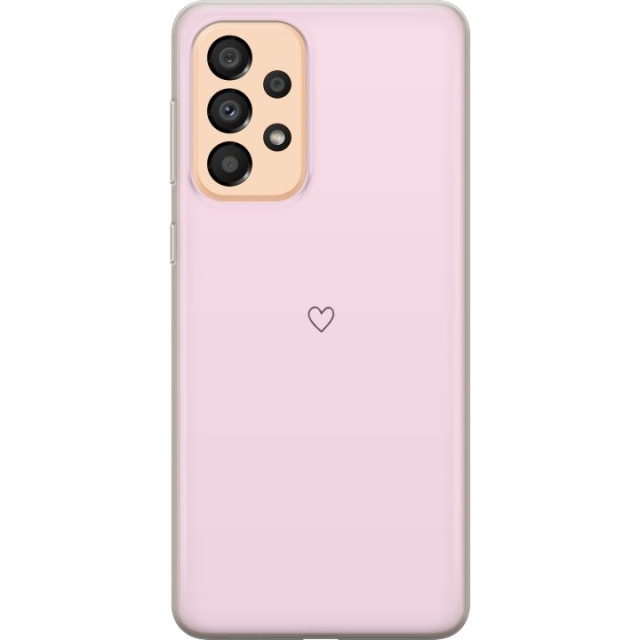 Mobildeksel til Samsung Galaxy A33 5G med Hjerte motiv