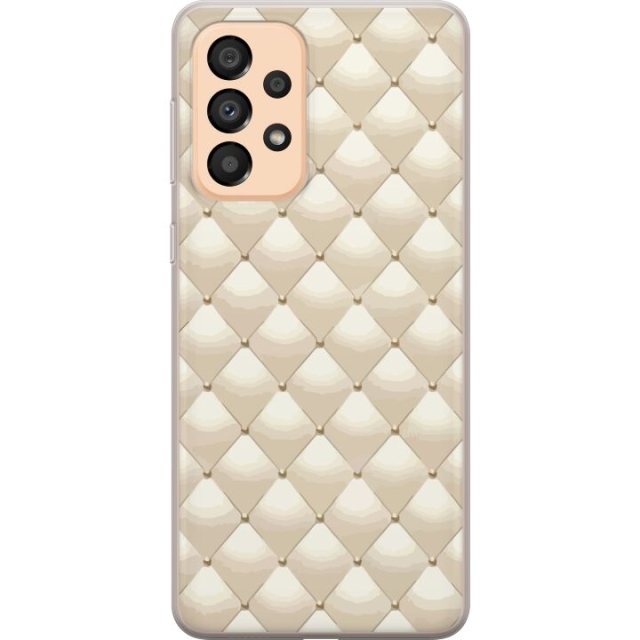 Mobildeksel til Samsung Galaxy A33 5G med Gullglans motiv