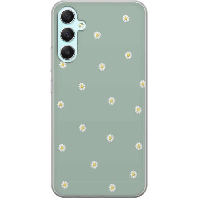 Mobildeksel til Samsung Galaxy A34 med Prestekrage motiv