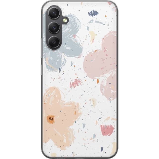 Mobildeksel til Samsung Galaxy A35 med Blomster motiv