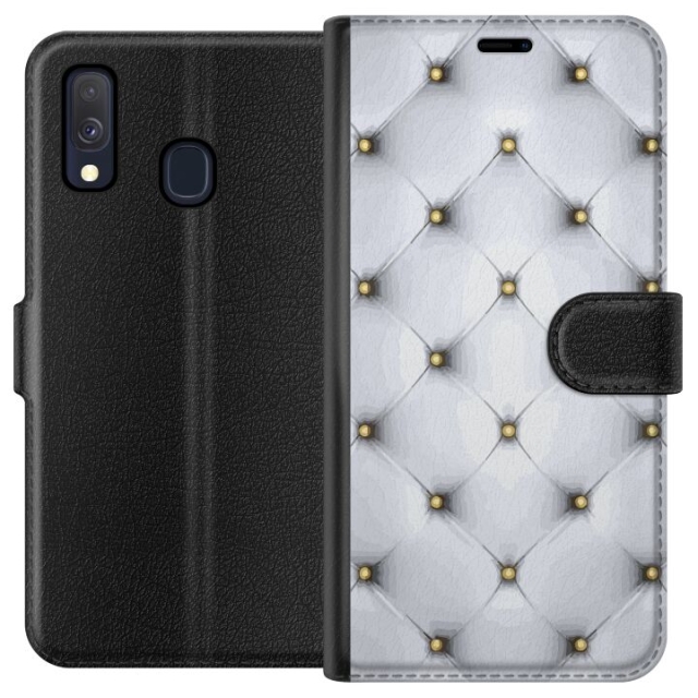 Lommeboketui til Samsung Galaxy A40 med Luksuriøst motiv