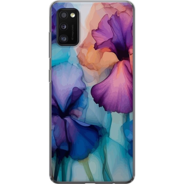 Mobildeksel til Samsung Galaxy A41 med Magiske blomster motiv