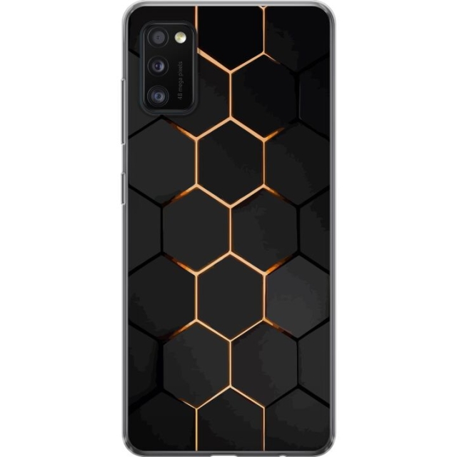 Mobildeksel til Samsung Galaxy A41 med Luksuriøst Mønster motiv