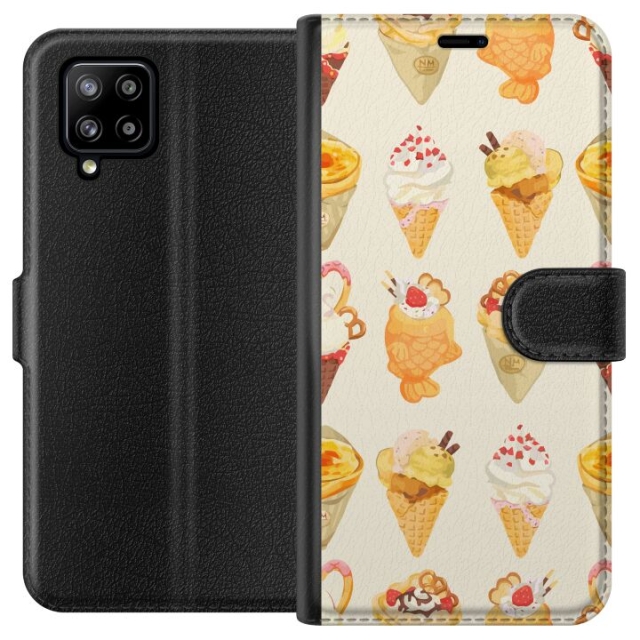 Lommeboketui til Samsung Galaxy A42 5G med Glassig motiv