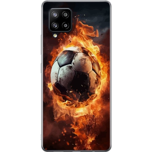 Mobildeksel til Samsung Galaxy A42 5G med Fotball motiv
