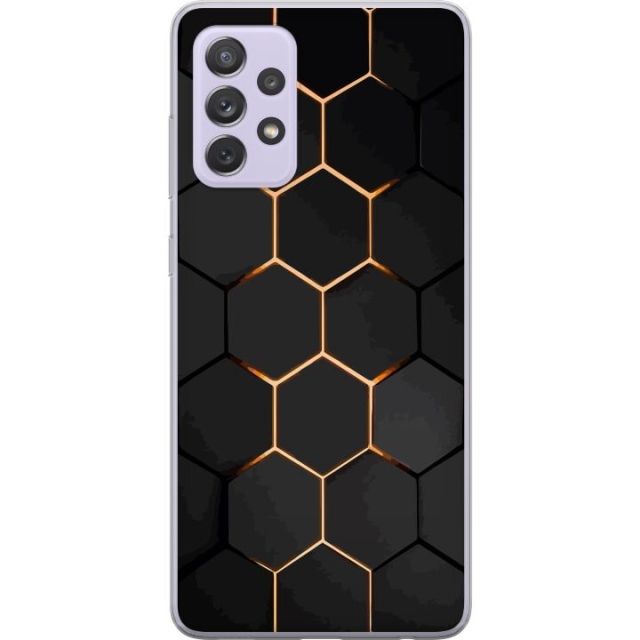 Mobildeksel til Samsung Galaxy A52s 5G med Luksuriøst Mønster motiv