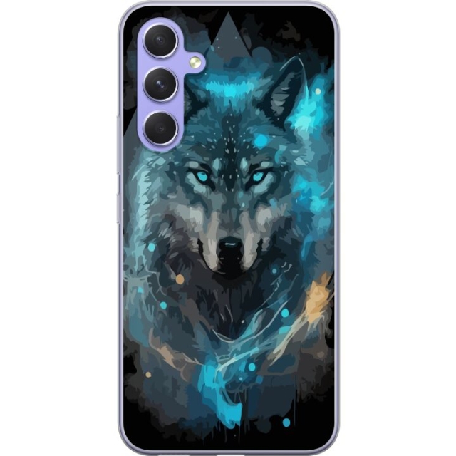Mobildeksel til Samsung Galaxy A54 med Ulve motiv