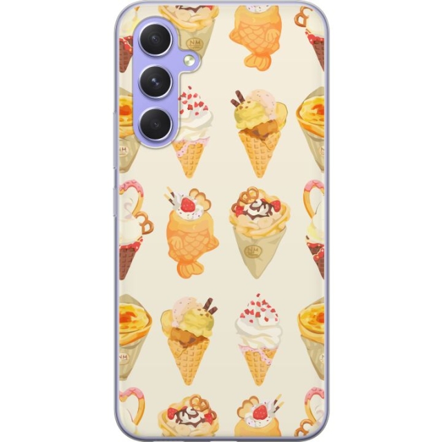 Mobildeksel til Samsung Galaxy A54 med Glassig motiv