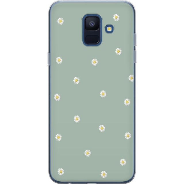 Mobildeksel til Samsung Galaxy A6 (2018) med Prestekrage motiv
