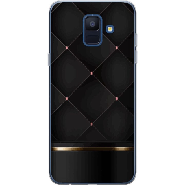 Mobildeksel til Samsung Galaxy A6 (2018) med Luksuslinje motiv