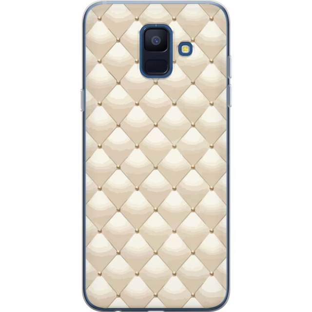 Mobildeksel til Samsung Galaxy A6 (2018) med Gullglans motiv