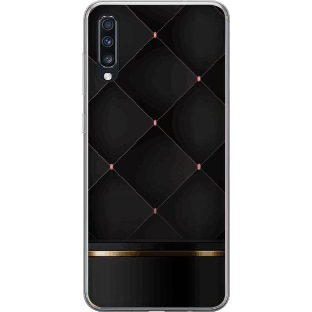 Mobildeksel til Samsung Galaxy A70 med Luksuslinje motiv