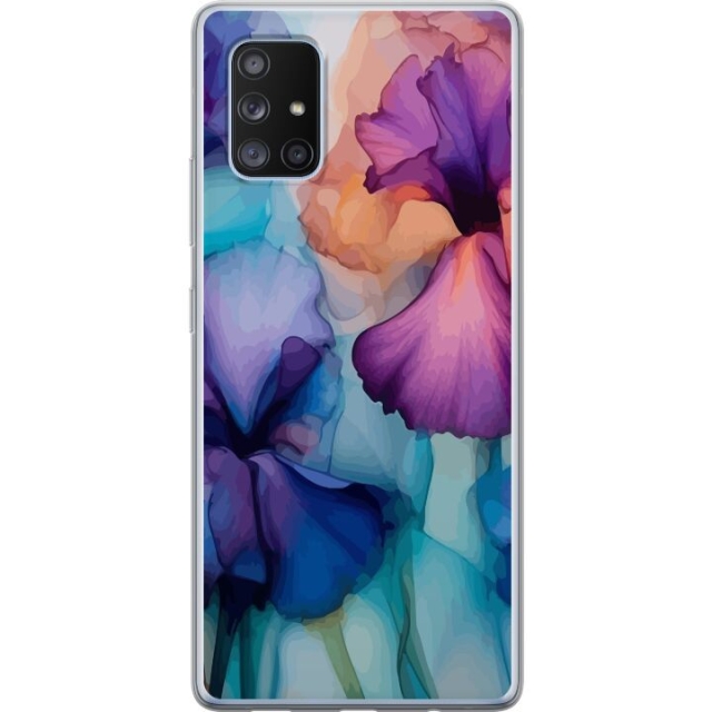 Mobildeksel til Samsung Galaxy A71 5G med Magiske blomster motiv
