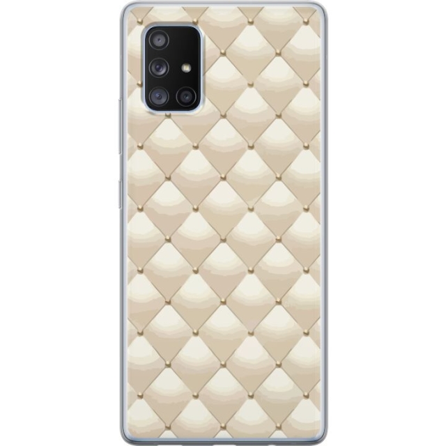 Mobildeksel til Samsung Galaxy A71 5G med Gullglans motiv