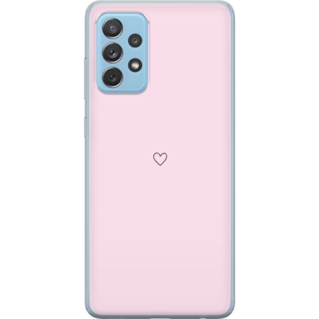 Mobildeksel til Samsung Galaxy A72 5G med Hjerte motiv