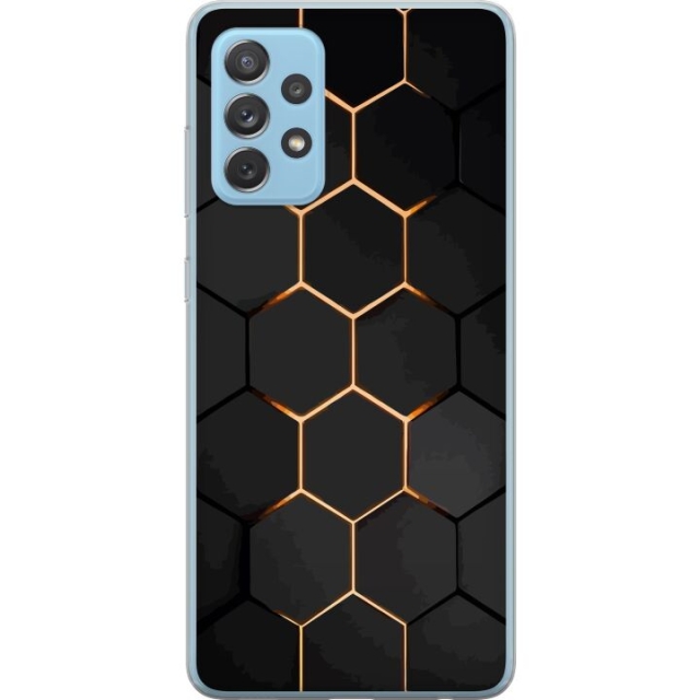 Mobildeksel til Samsung Galaxy A72 5G med Luksuriøst Mønster motiv