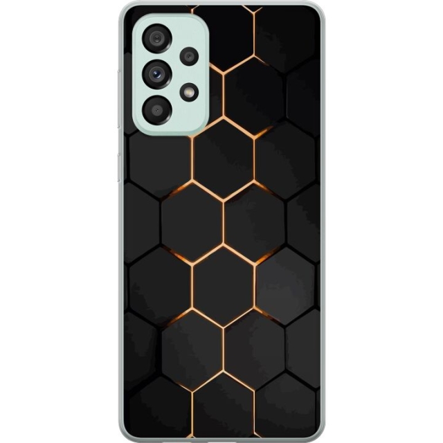 Mobildeksel til Samsung Galaxy A73 5G med Luksuriøst Mønster motiv