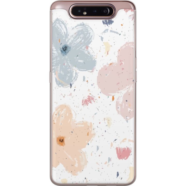 Mobildeksel til Samsung Galaxy A80 med Blomster motiv