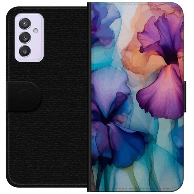 Lommeboketui til Samsung Galaxy A82 5G med Magiske blomster motiv