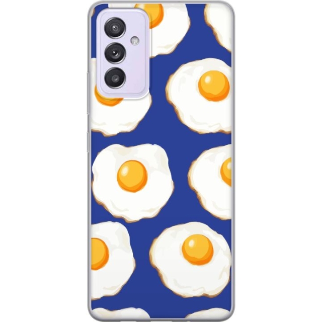 Mobildeksel til Samsung Galaxy A82 5G med Stekte egg motiv