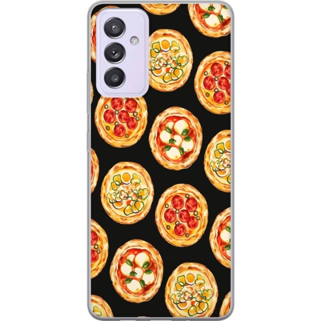 Mobildeksel til Samsung Galaxy A82 5G med Pizza motiv