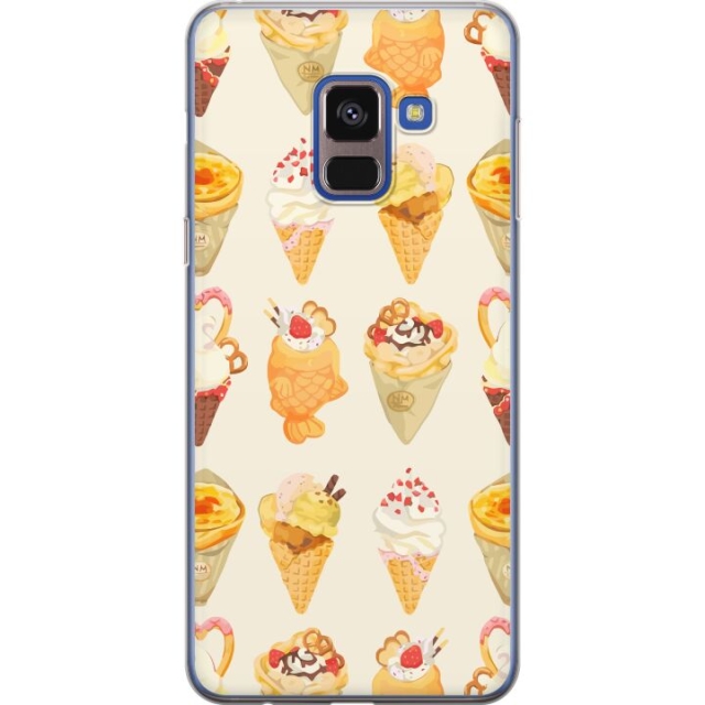 Mobildeksel til Samsung Galaxy A8 (2018) med Glassig motiv