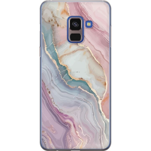 Mobildeksel til Samsung Galaxy A8 (2018) med Marmor motiv