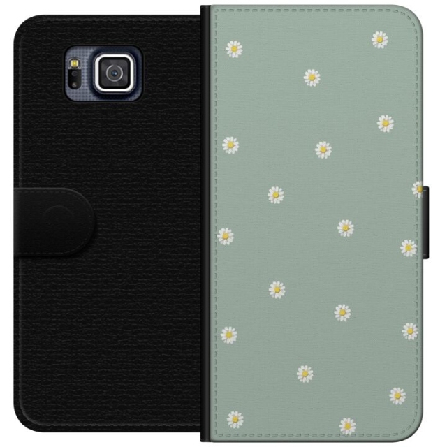Lommeboketui til Samsung Galaxy Alpha med Prestekrage motiv