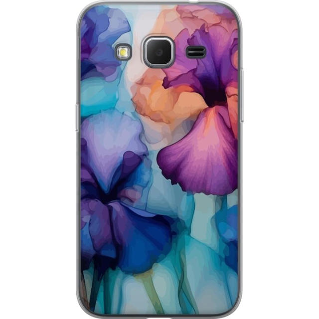 Mobildeksel til Samsung Galaxy Core Prime med Magiske blomster motiv