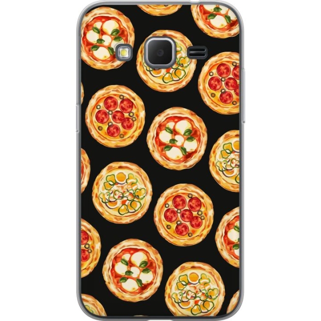 Mobildeksel til Samsung Galaxy Core Prime med Pizza motiv