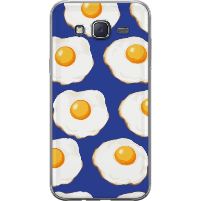 Mobildeksel til Samsung Galaxy J5 med Stekte egg motiv