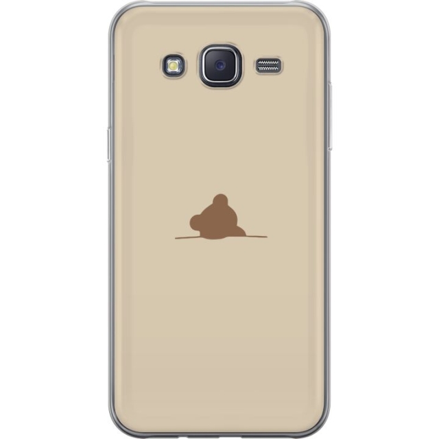 Mobildeksel til Samsung Galaxy J5 med Nalle motiv