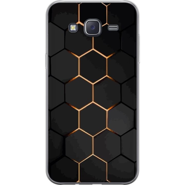 Mobildeksel til Samsung Galaxy J5 med Luksuriøst Mønster motiv