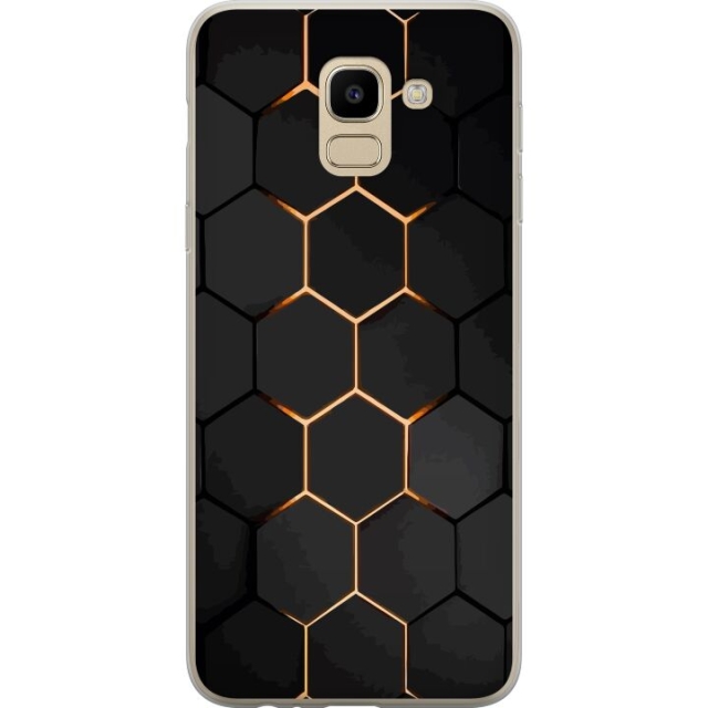 Mobildeksel til Samsung Galaxy J6 med Luksuriøst Mønster motiv