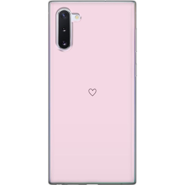 Mobildeksel til Samsung Galaxy Note10 med Hjerte motiv
