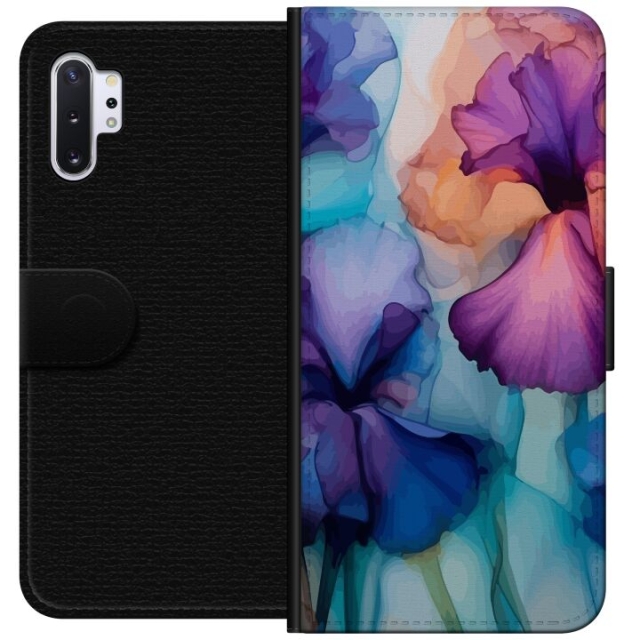 Lommeboketui til Samsung Galaxy Note10+ med Magiske blomster motiv
